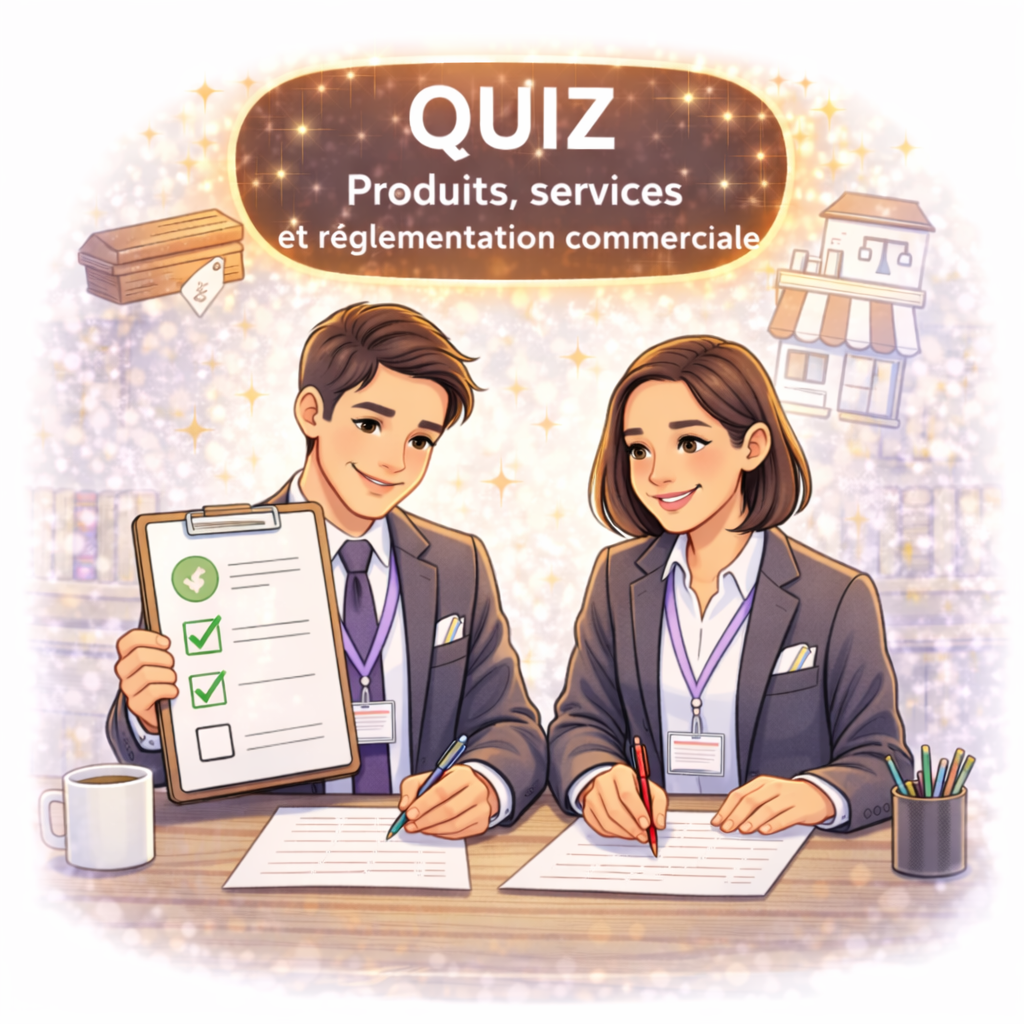 Produits, services et réglementation commerciale